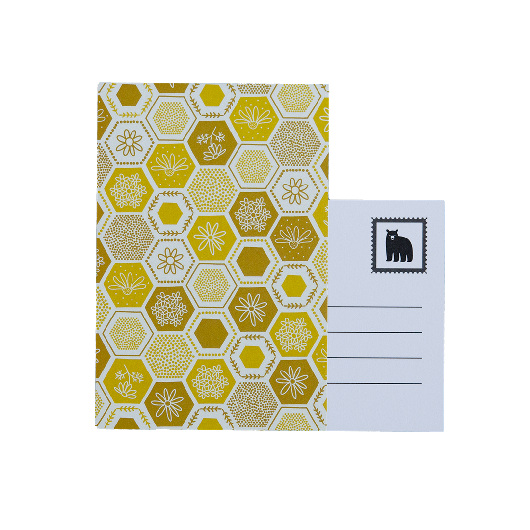 Honeycomb Postcards