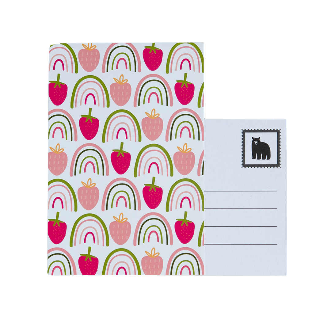 Berry Rainbow Postcards