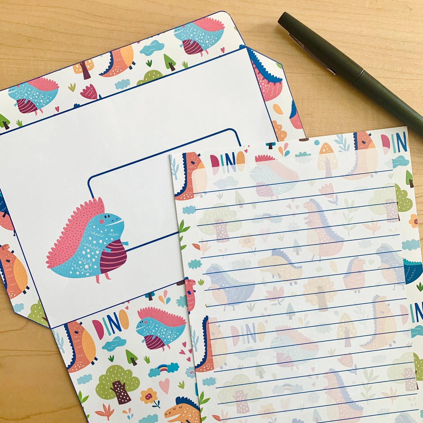 Dinosaur Stationery