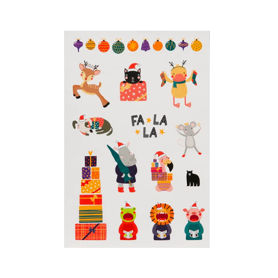 Fa la la - Four Bears Sticker Club