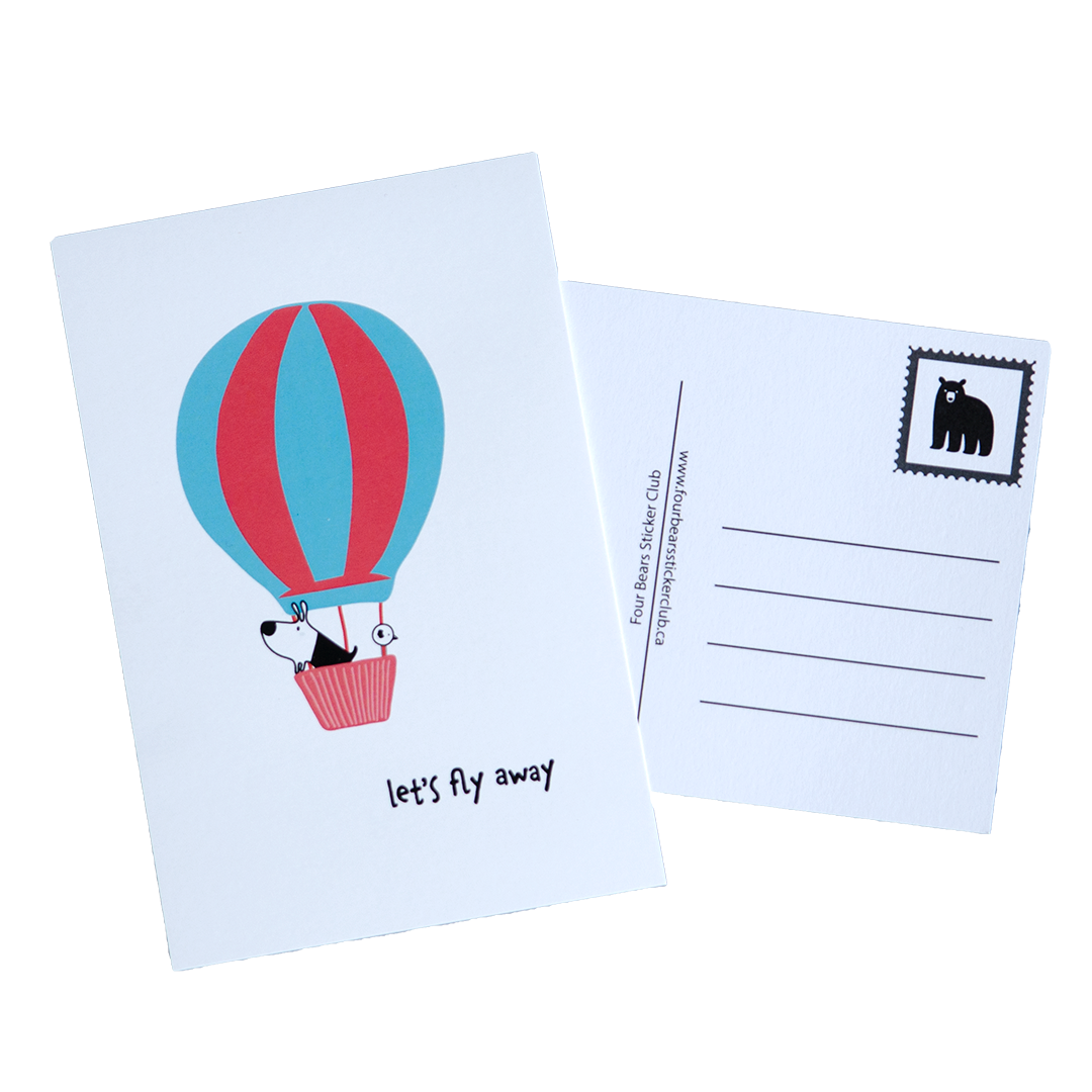 Let's Fly Away Postcards
