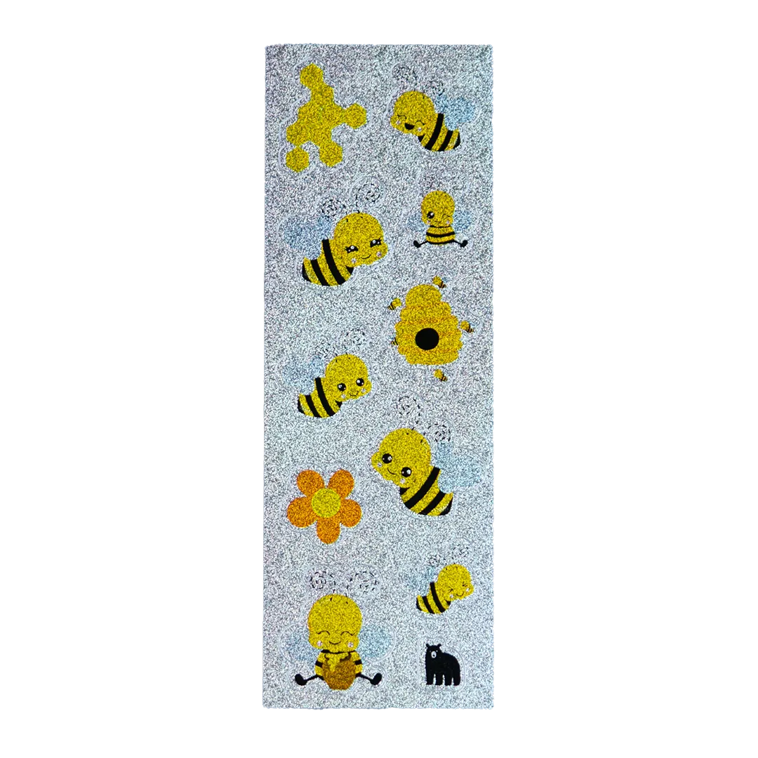 Holo Bees - Four Bears Sticker Club