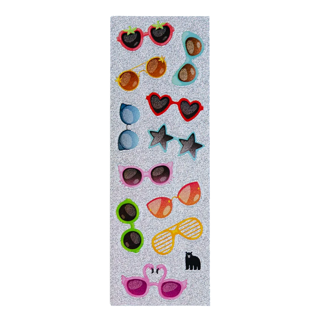 Holo Fun Sunglasses - Four Bears Sticker Club