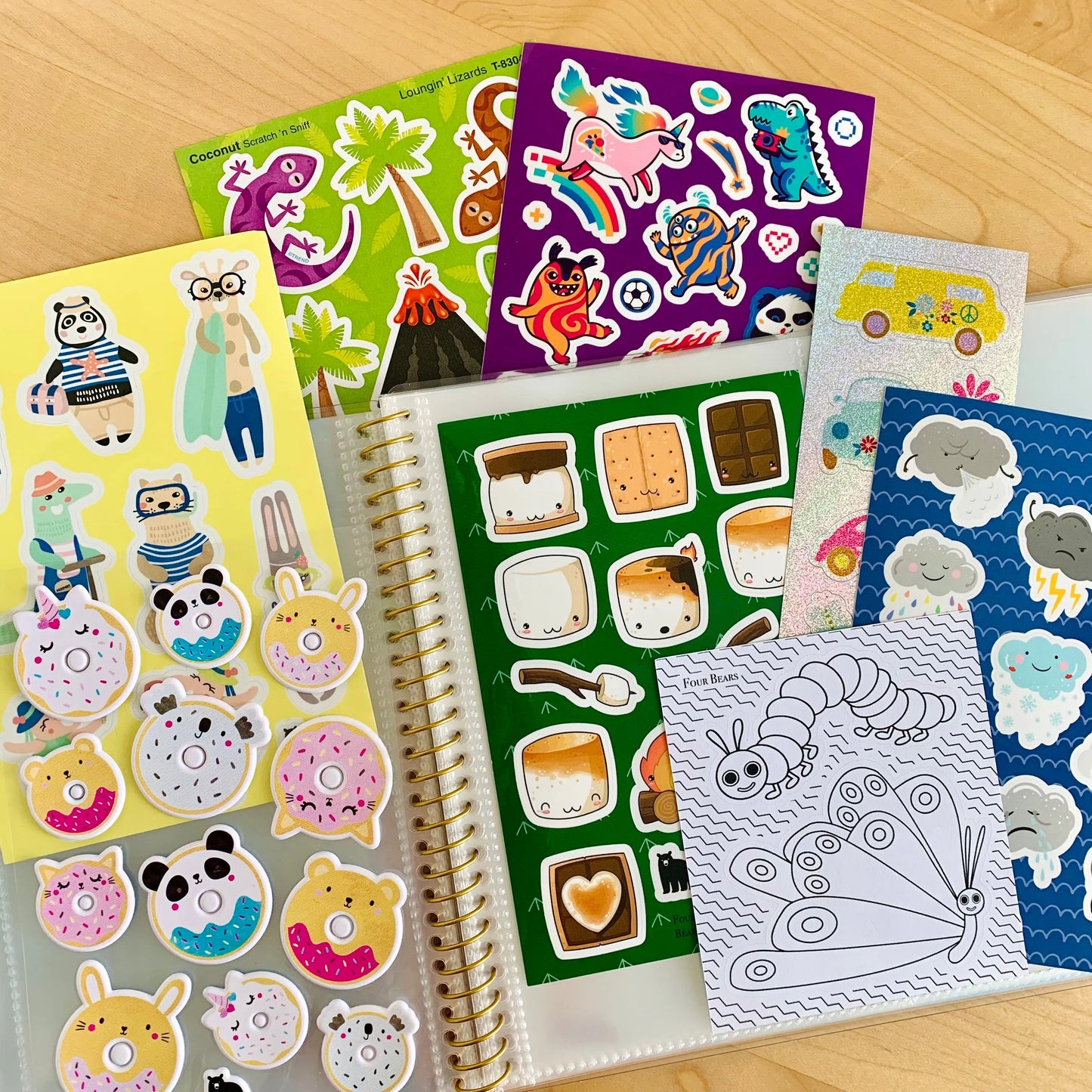 Little Kids Favourites - Four Bears Sticker Club