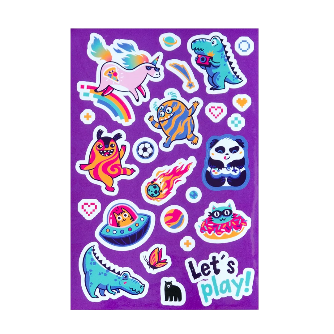 Let's Play! - Four Bears Sticker Club