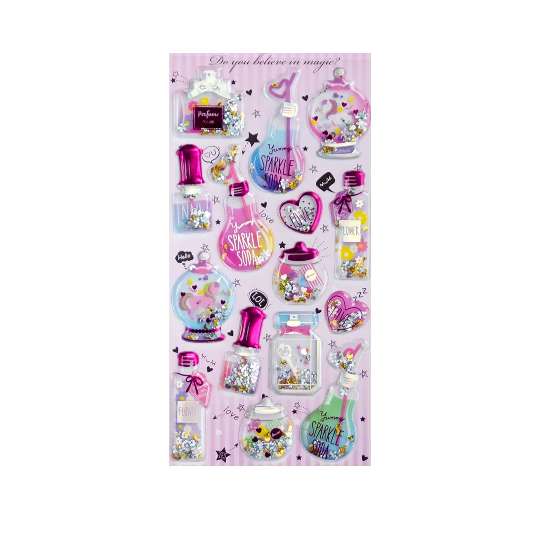 Perfume Shakers - Four Bears Sticker Club