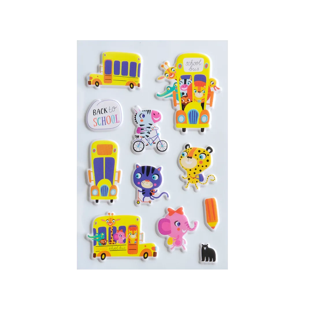 School Transpo - Four Bears Sticker Club