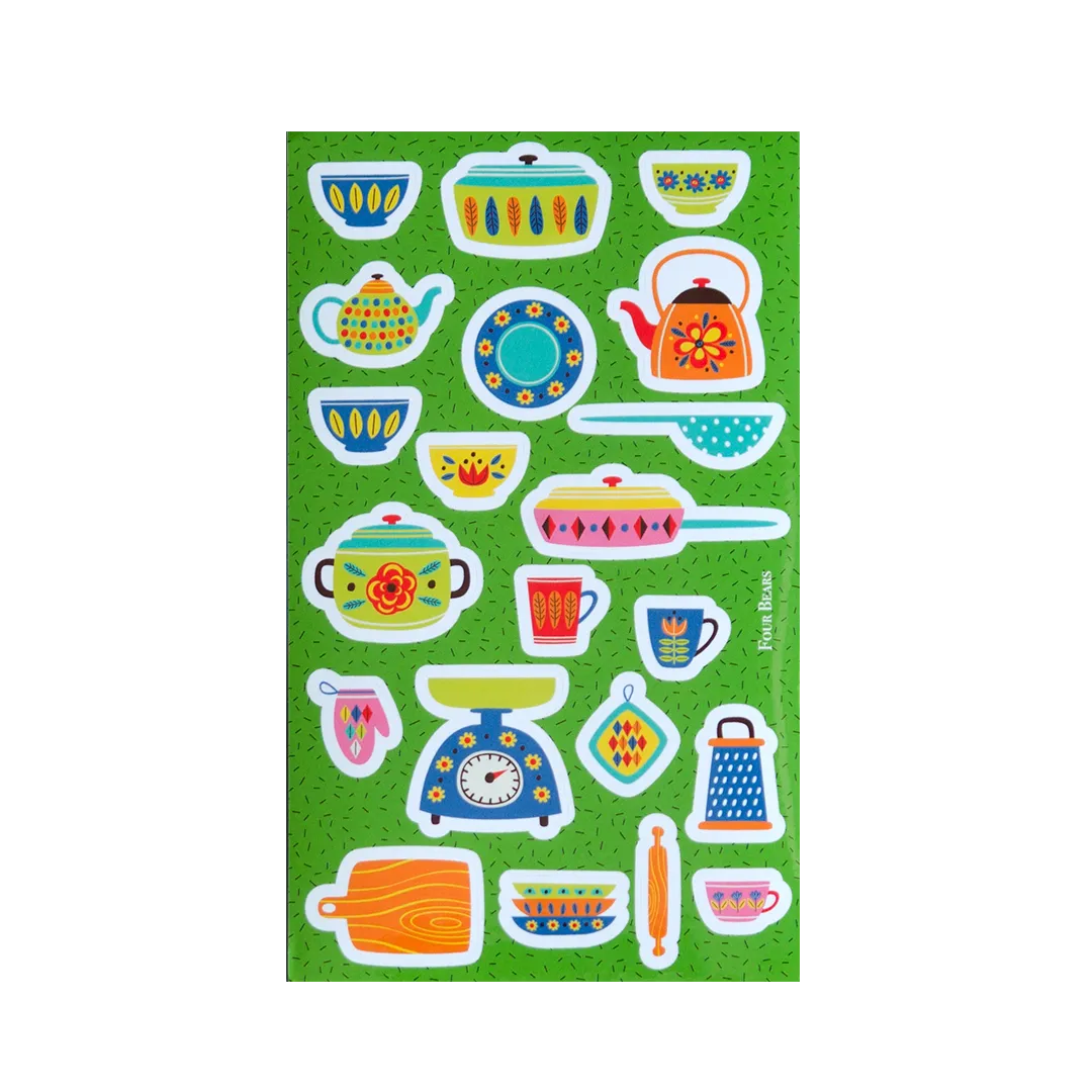 Vintage Kitchen - Four Bears Sticker Club