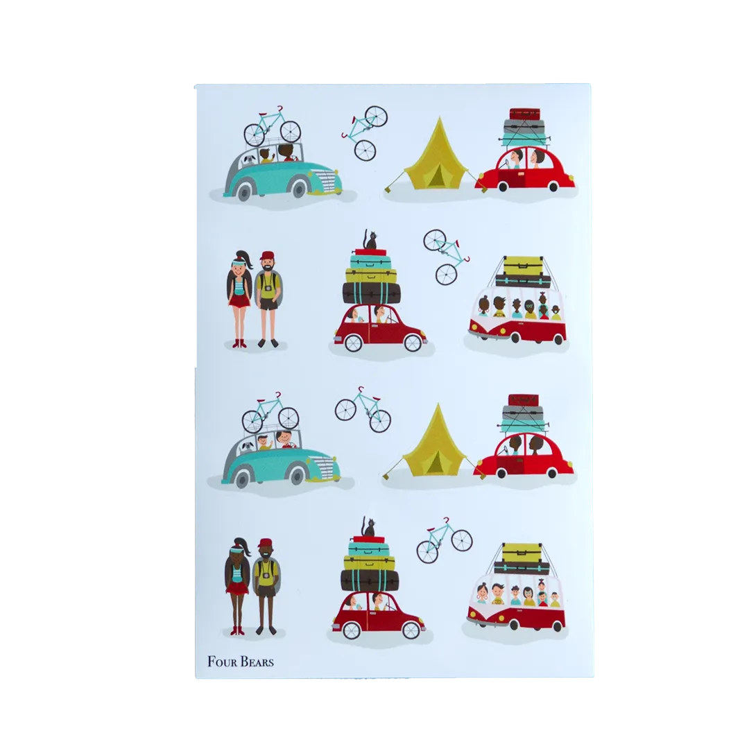 Road Trip - Four Bears Sticker Club