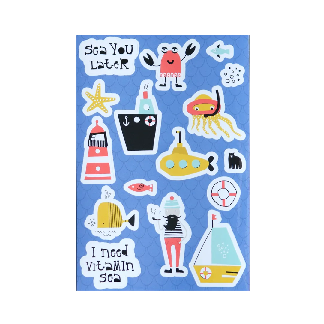 Sea You Later - Four Bears Sticker Club