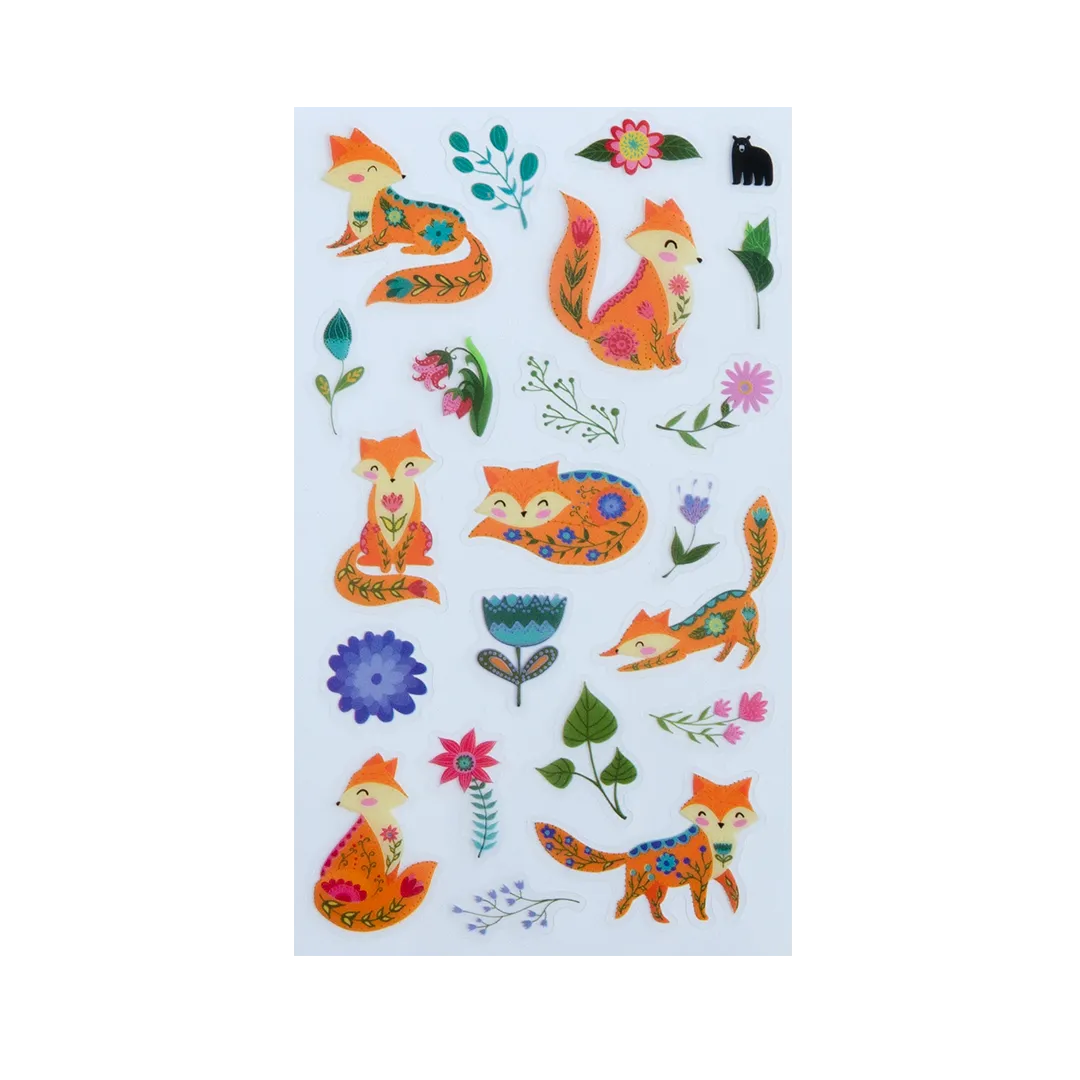 Stitched Foxes
