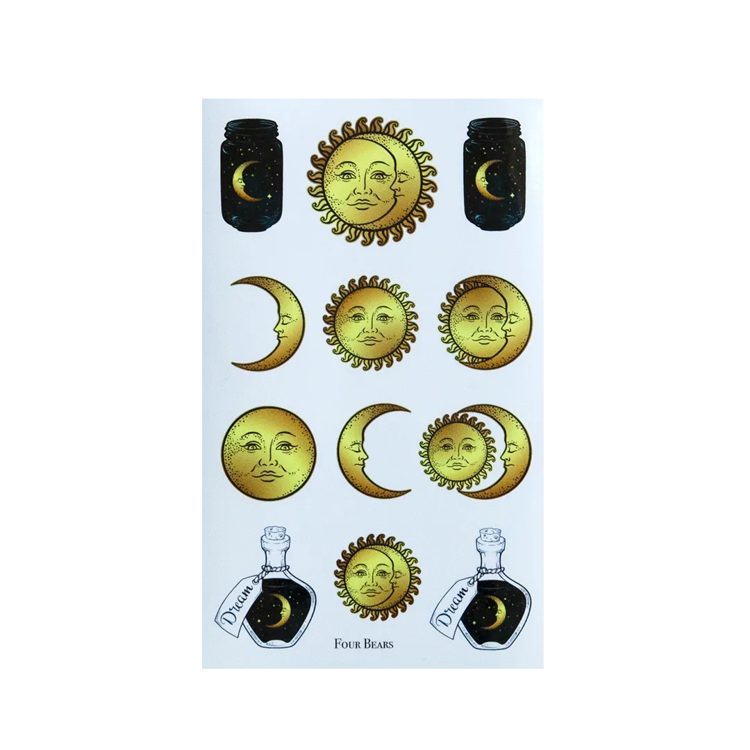 Sweet Dreams Sun & Moon - Four Bears Sticker Club