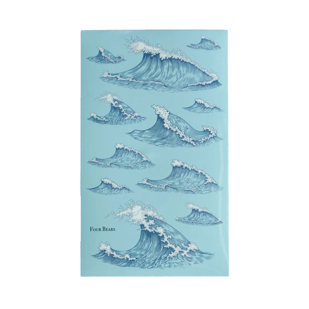 Waves - Four Bears Sticker Club