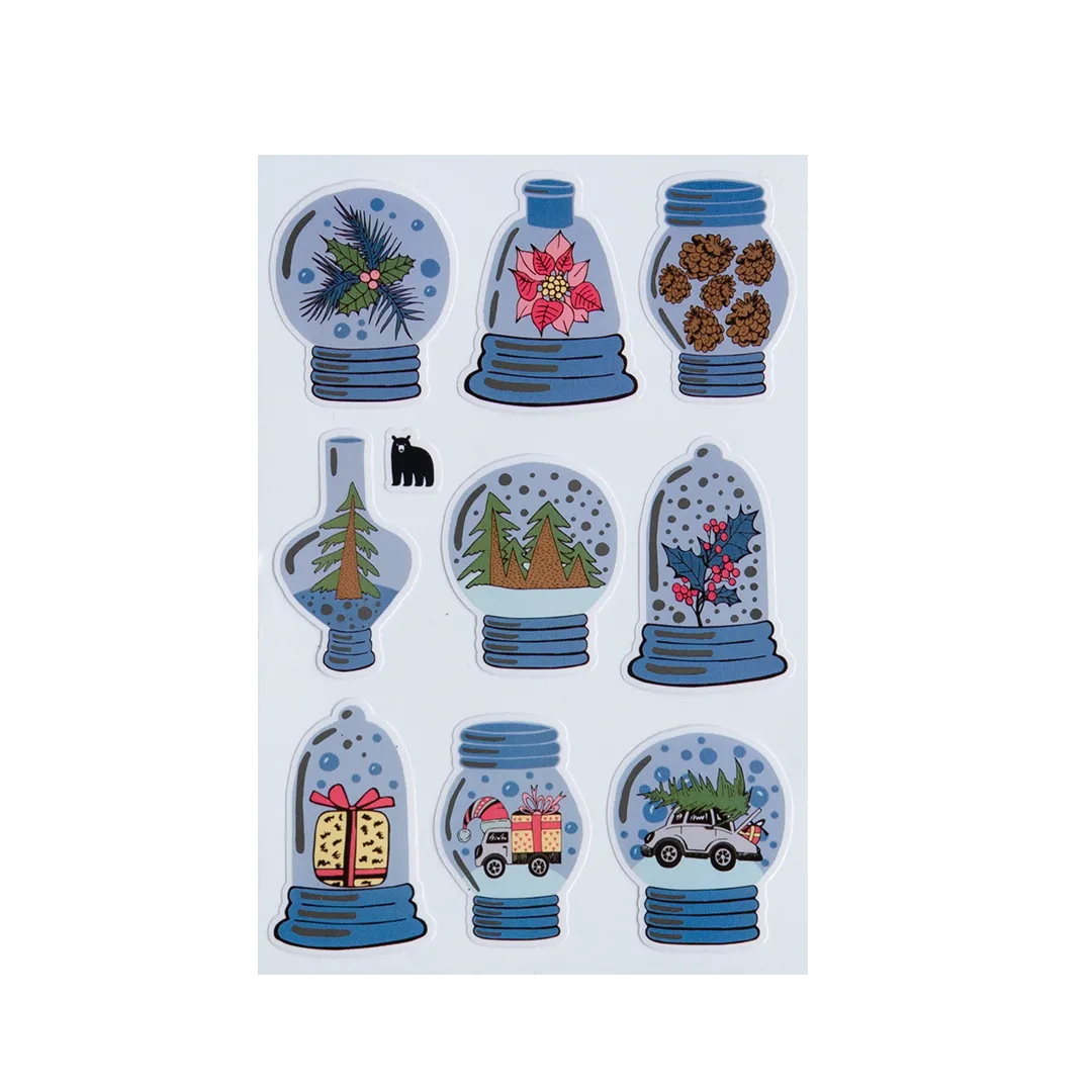Winter Snow Globes