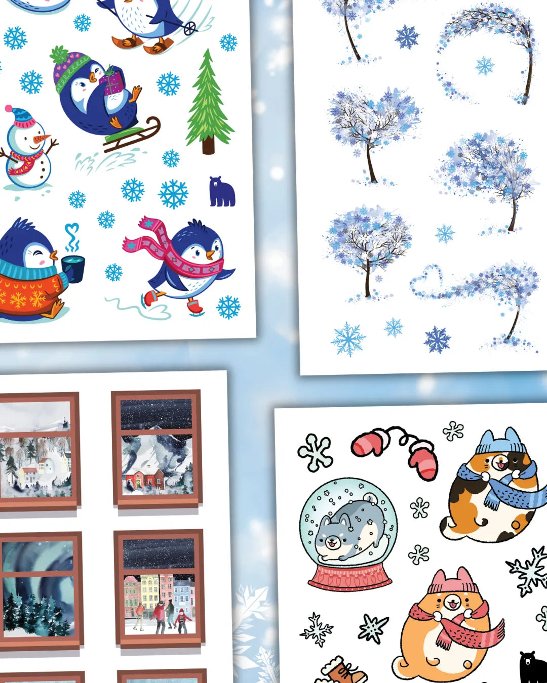 Winter - Four Bears Sticker Club