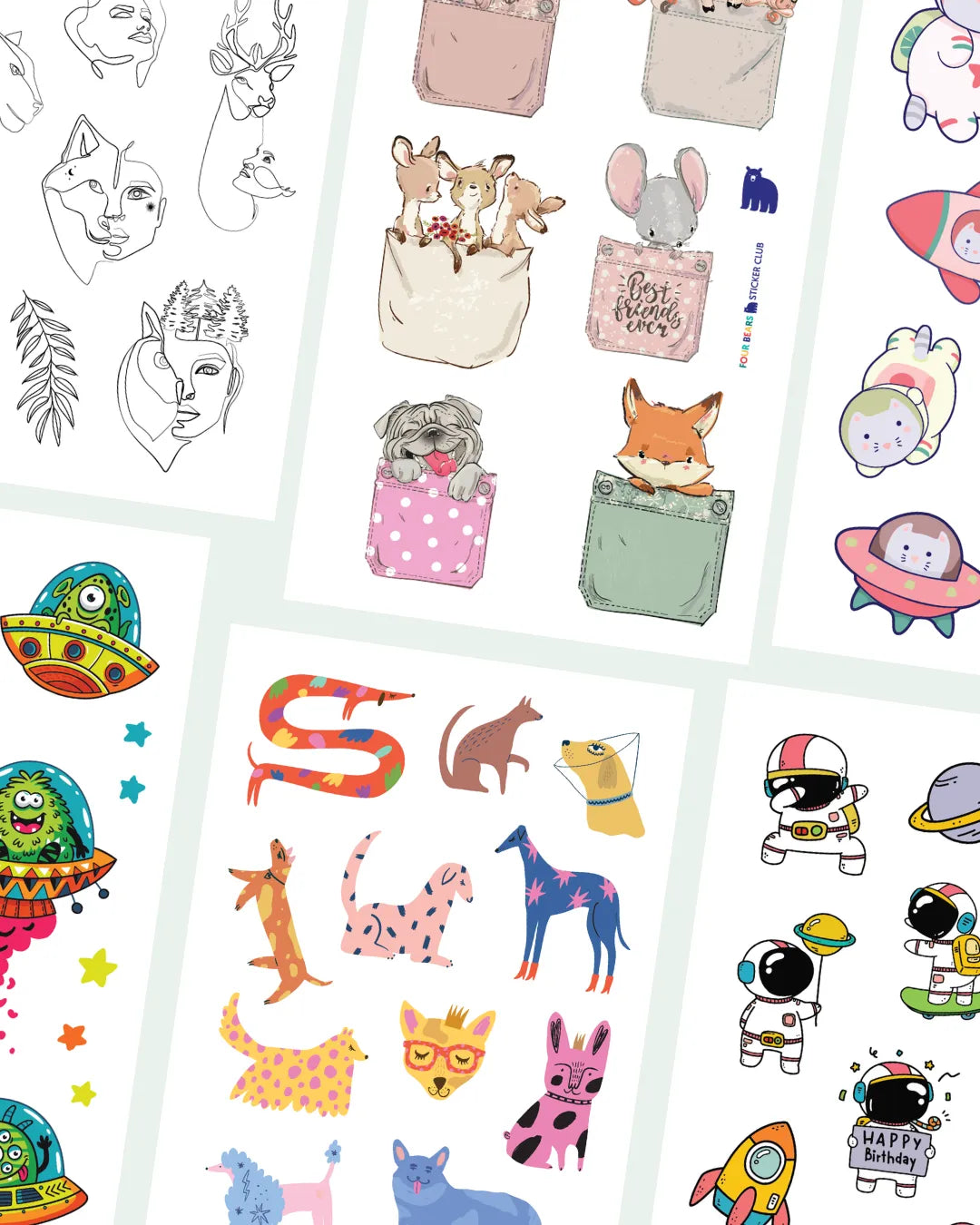 November 2023 - Four Bears Sticker Club