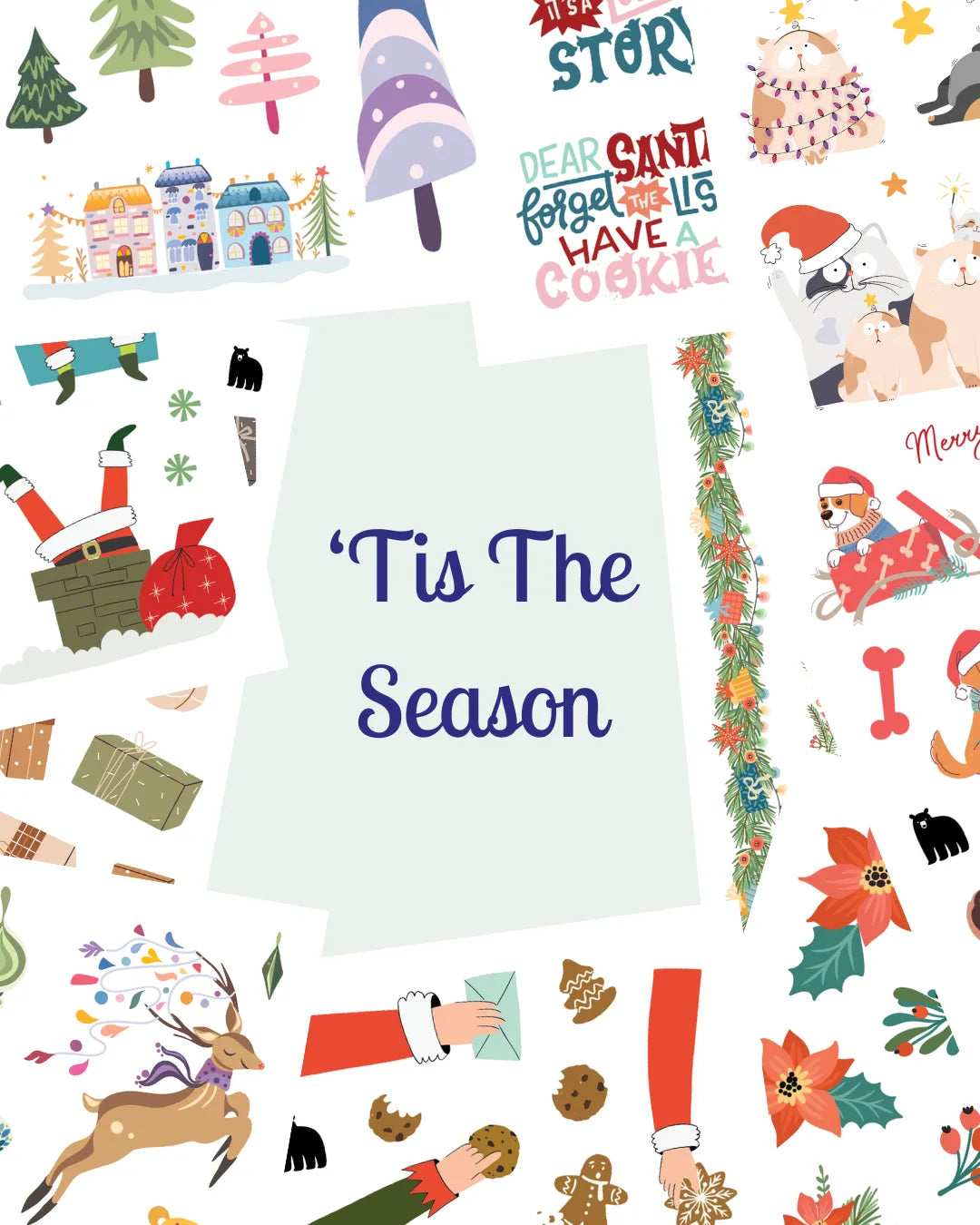 'Tis The Season - Four Bears Sticker Club