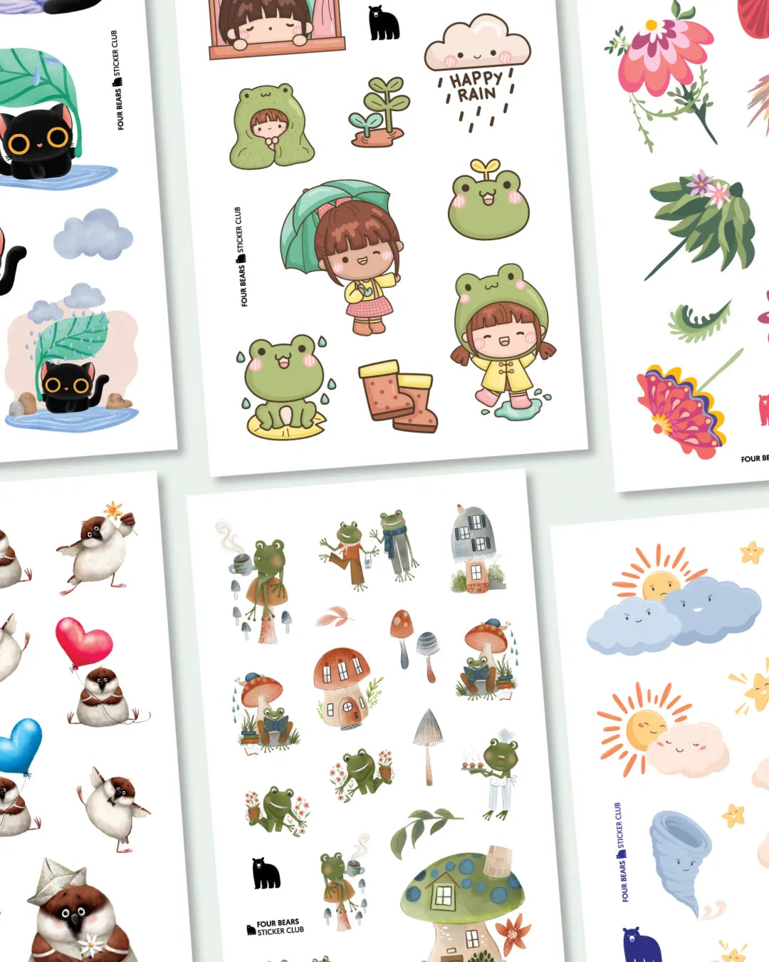 March 2024 - Four Bears Sticker Club