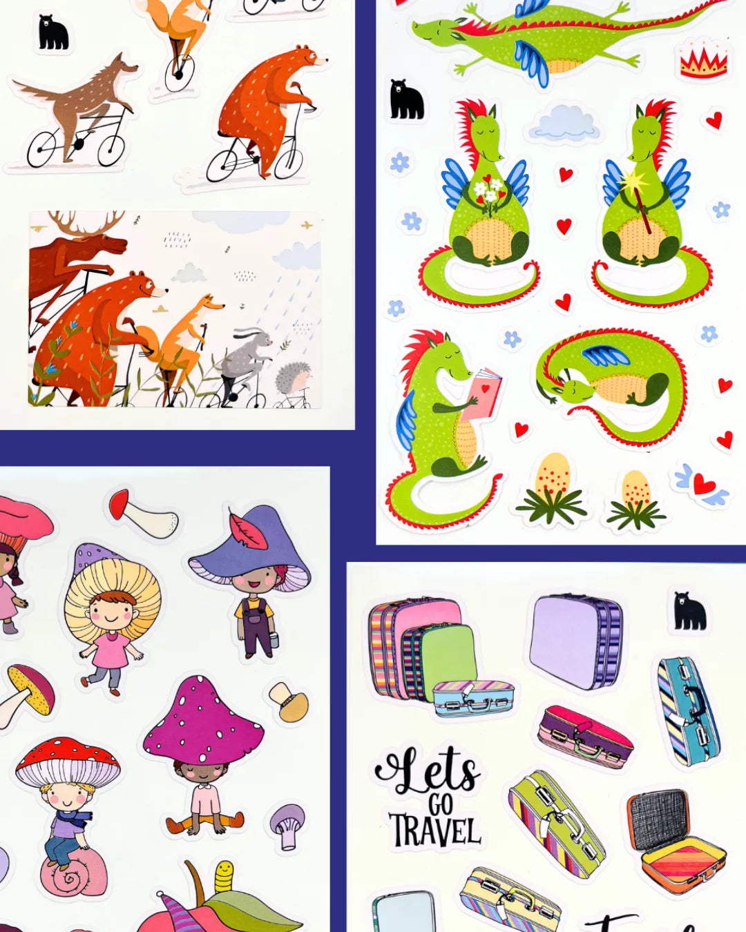 May 2023 - Four Bears Sticker Club