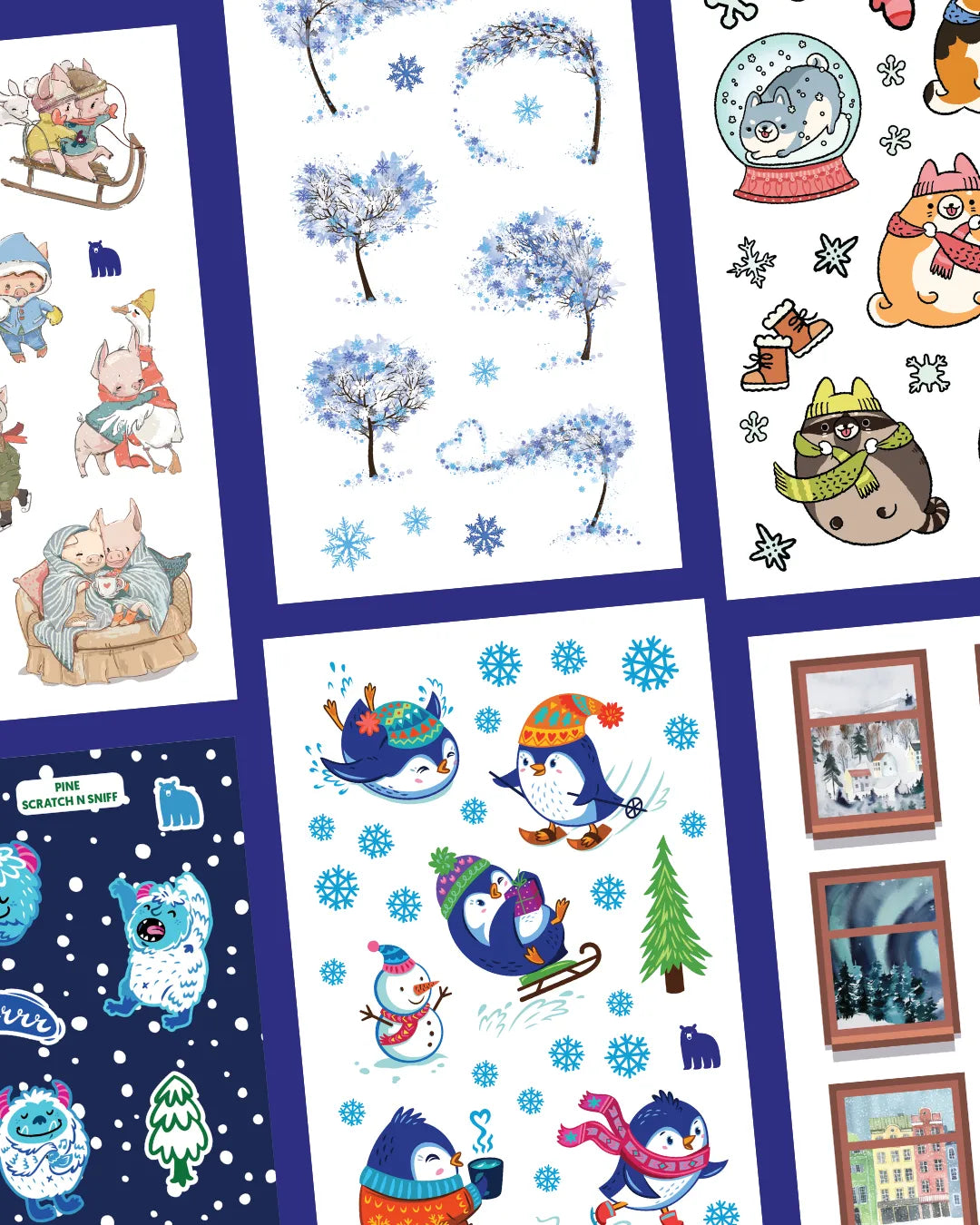 December 2023 - Four Bears Sticker Club