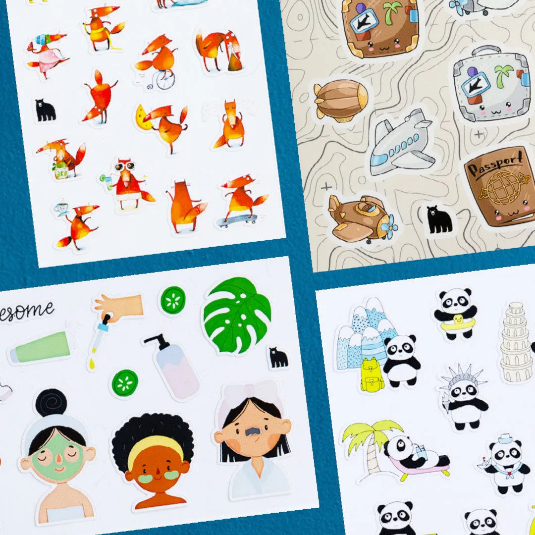 Subscriptions - Four Bears Sticker Club
