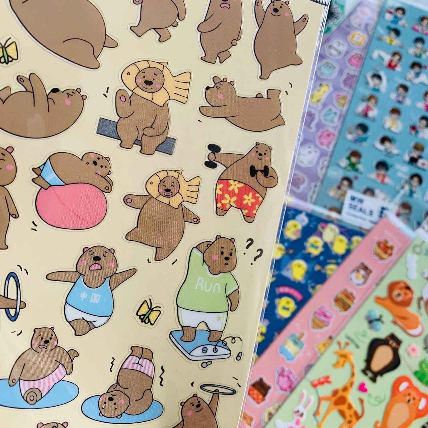 Other Stickers - Four Bears Sticker Club
