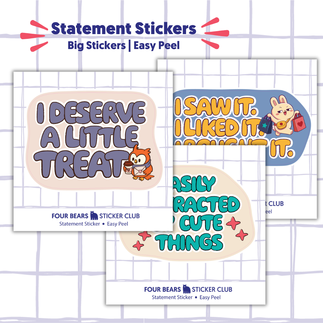 Statement Stickers