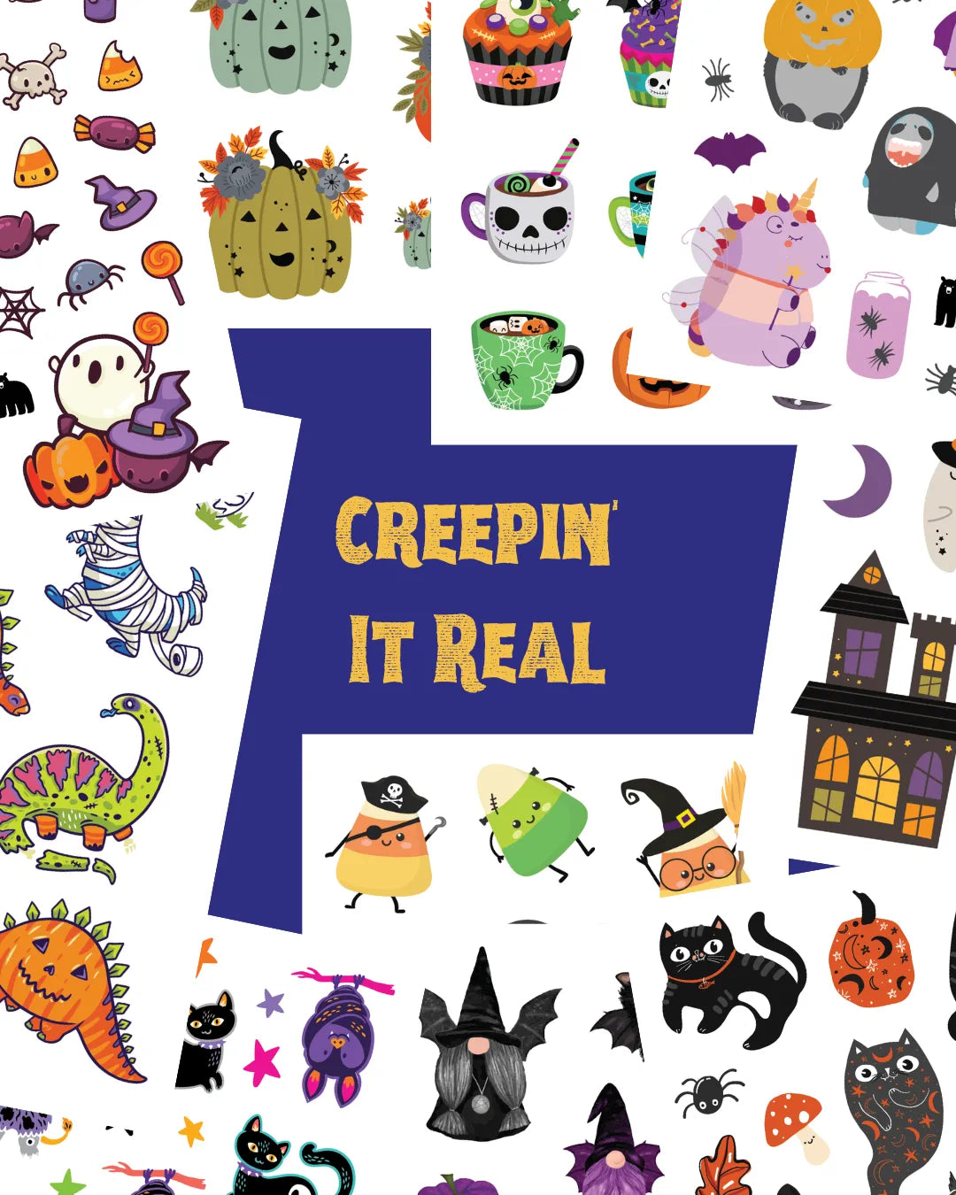 Creepin' It Real - Four Bears Sticker Club