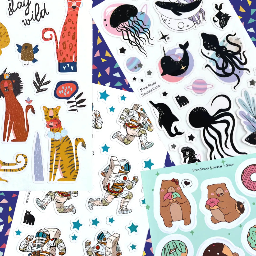 February 2023 - Four Bears Sticker Club