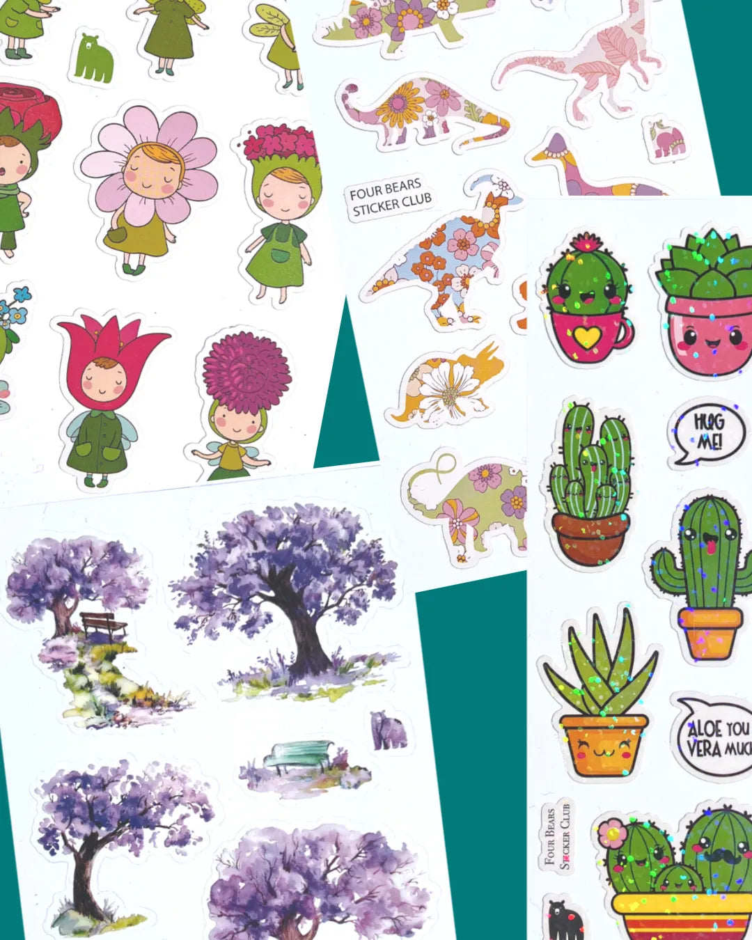 April 2023 - Four Bears Sticker Club