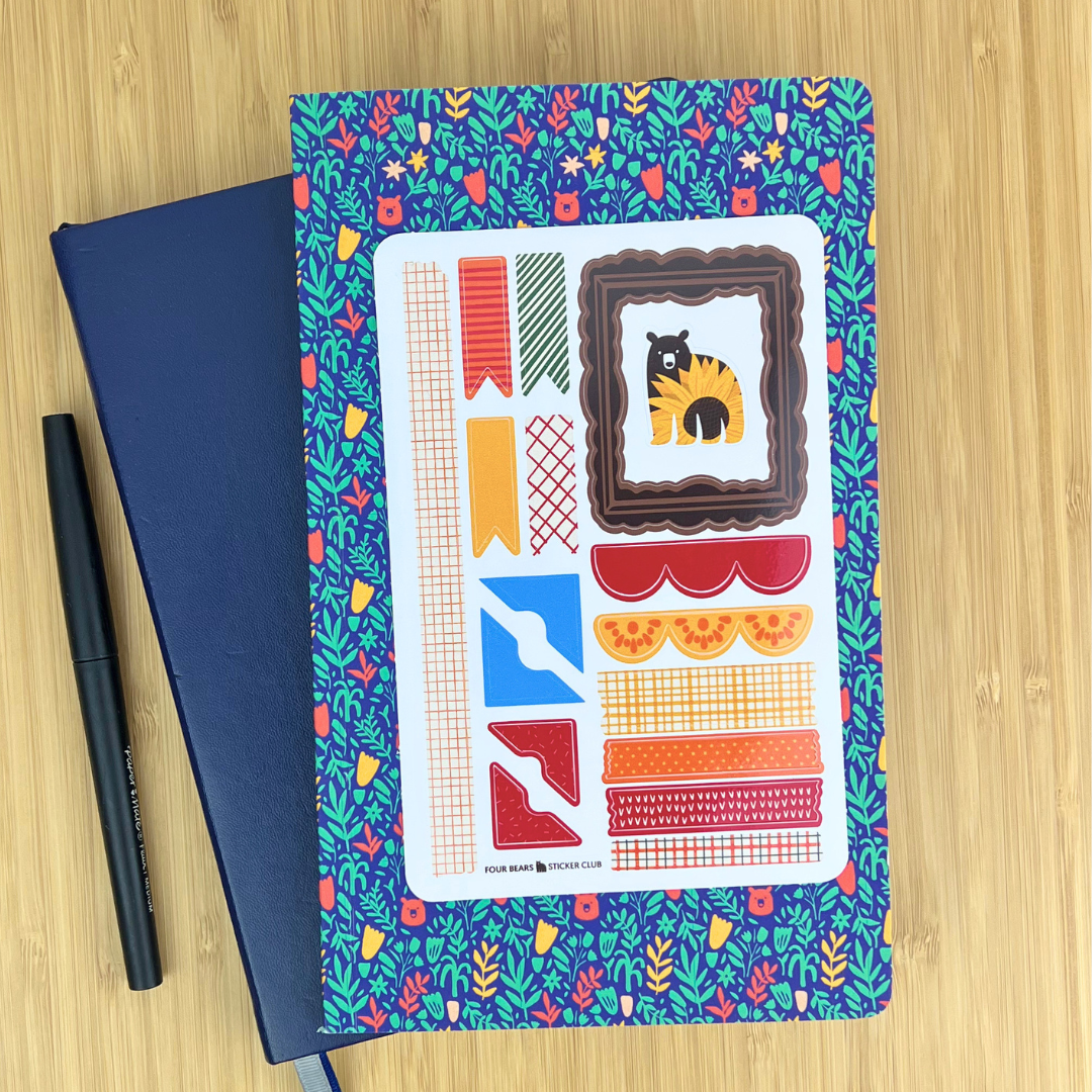 Autumn Archives - Journal Sticker Kit