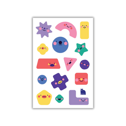 Staying in Shape - Four Bears Sticker Club