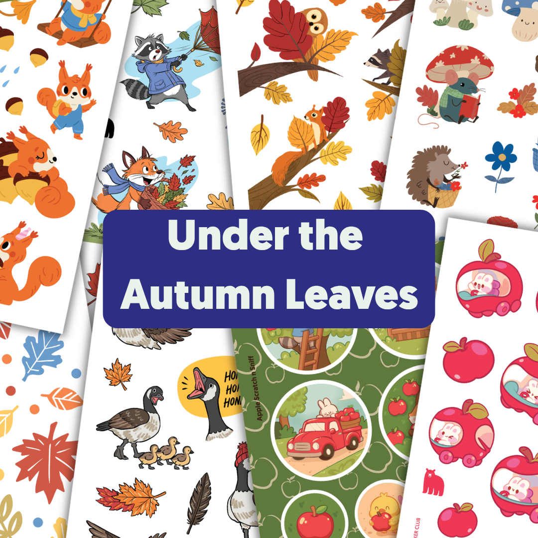 September 2026 Little Kids Sticker Club