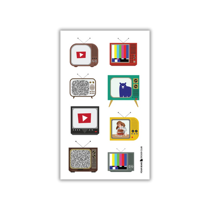 TV Time - Four Bears Sticker Club