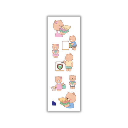 Bear-y Clean - Four Bears Sticker Club