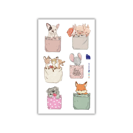 Pocket Friends - Four Bears Sticker Club