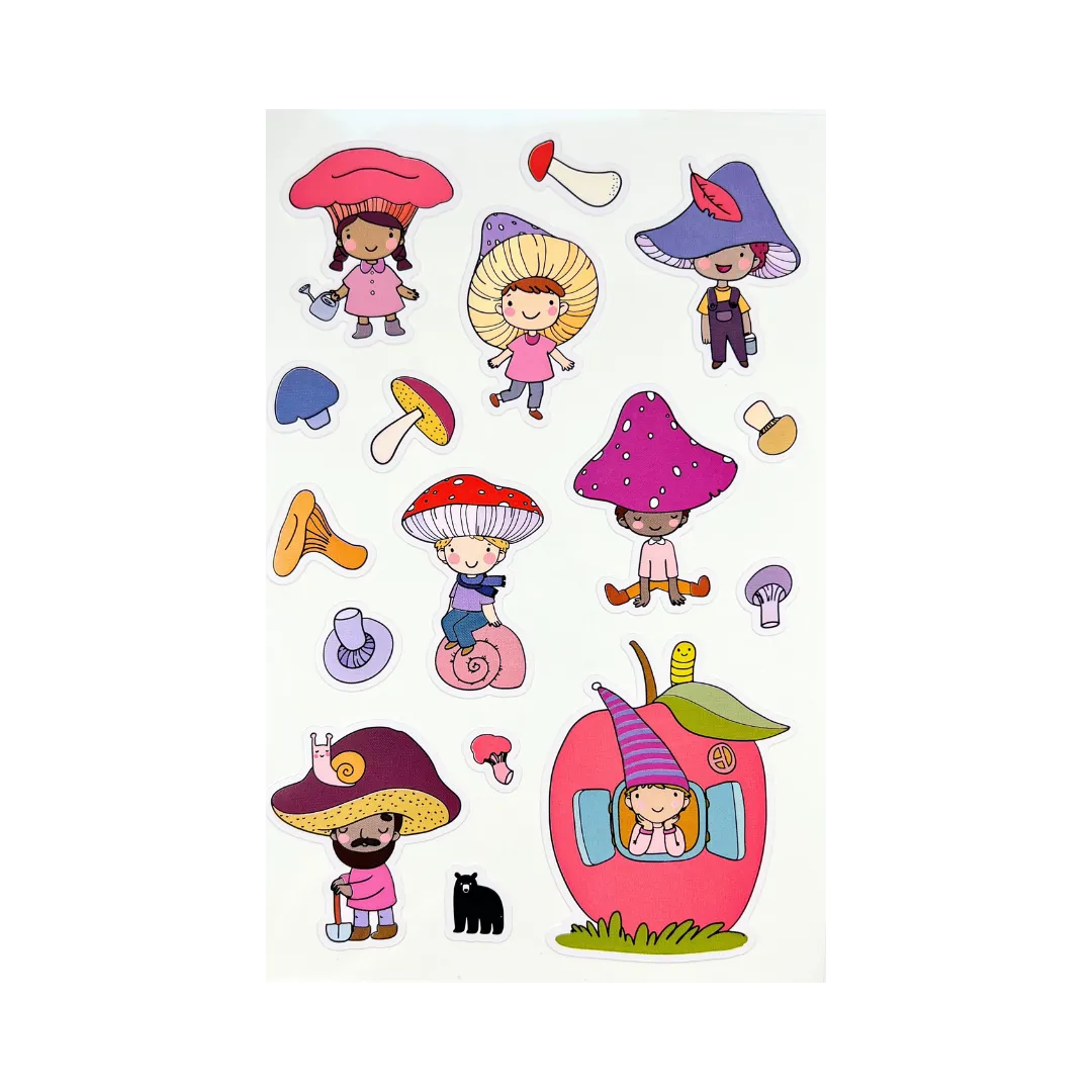Fun-gi Friends - Four Bears Sticker Club