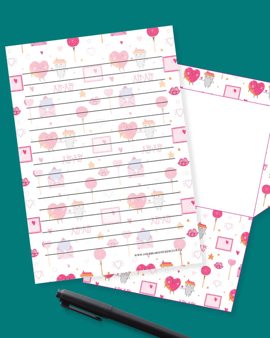 XOXO Stationery - Four Bears Sticker Club