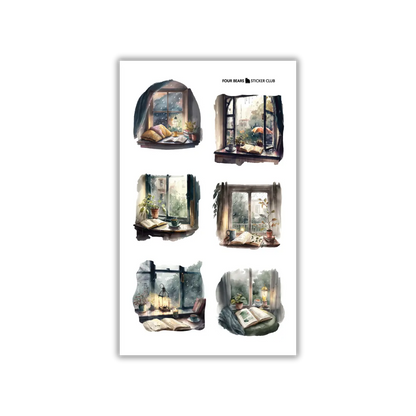 Reading Nooks - Four Bears Sticker Club