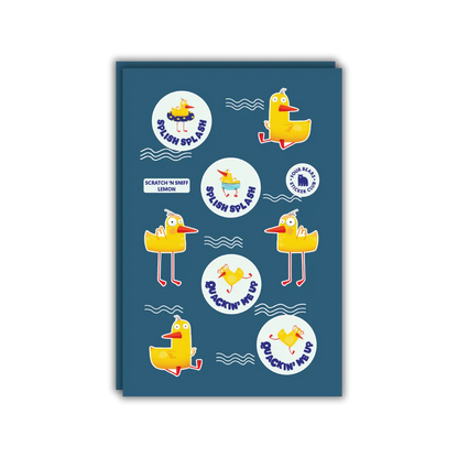 Quackin' Me Up - Four Bears Sticker Club