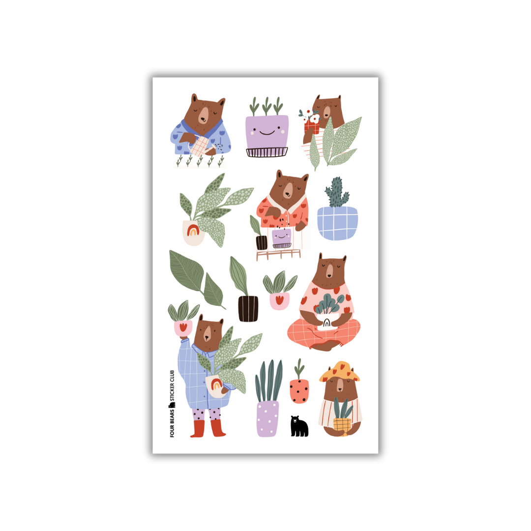 Bear-y Good Gardener