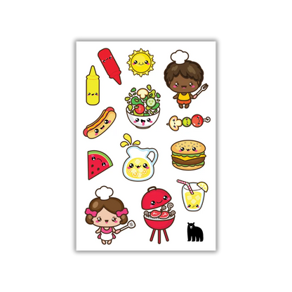 Backyard BBQ - Four Bears Sticker Club