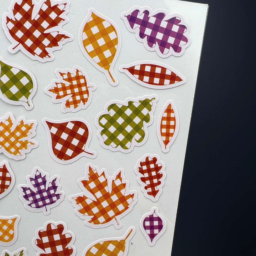 Plaid Leaves