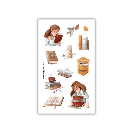 Stay True To Your Shelf - Four Bears Sticker Club