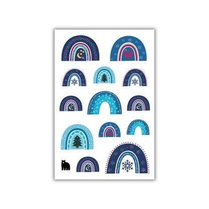 Puffy Winter Rainbows