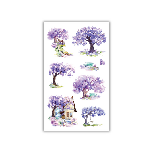 Purple Trees