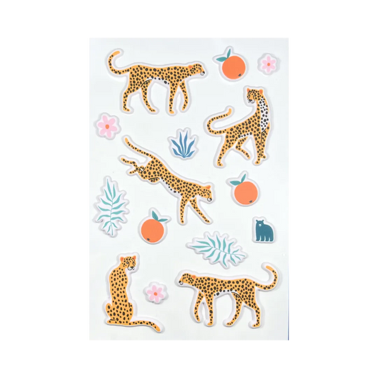 Puffy Leopards - Four Bears Sticker Club