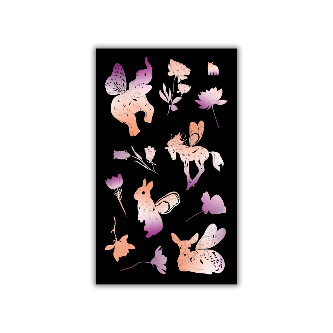 Animal Fairies - Four Bears Sticker Club