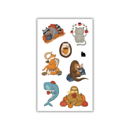 Latte Love - Four Bears Sticker Club
