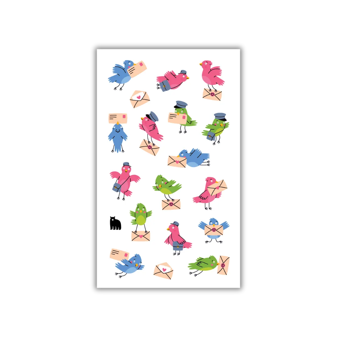 Air Mail - Four Bears Sticker Club
